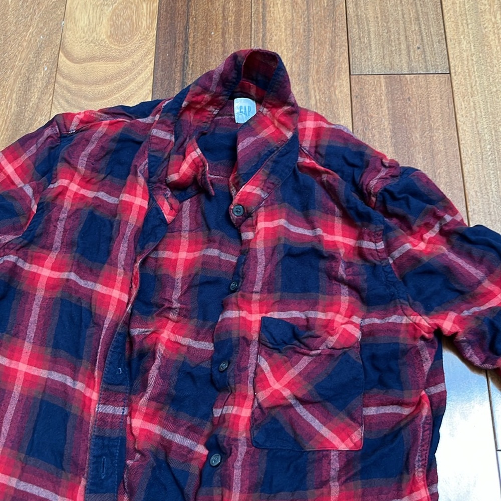 Plaid Button Up - Picture 2 of 3